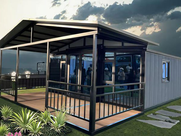 Insulated folding cabin